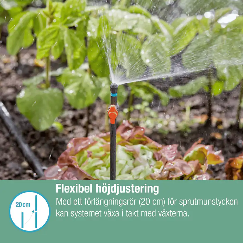Sprederdyse Gardena Micro 90°