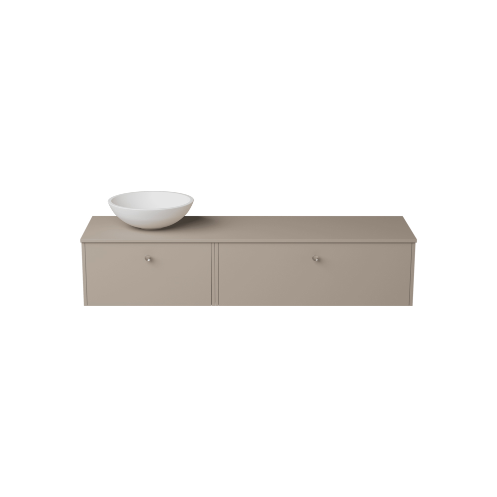Servantskap FOSSBAD New Block B150 for Benkeplate og Servant