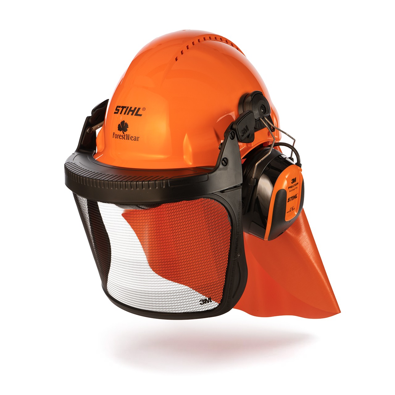 Hjelm STIHL G3000 med Visir & Hørselsvern & FM-radio