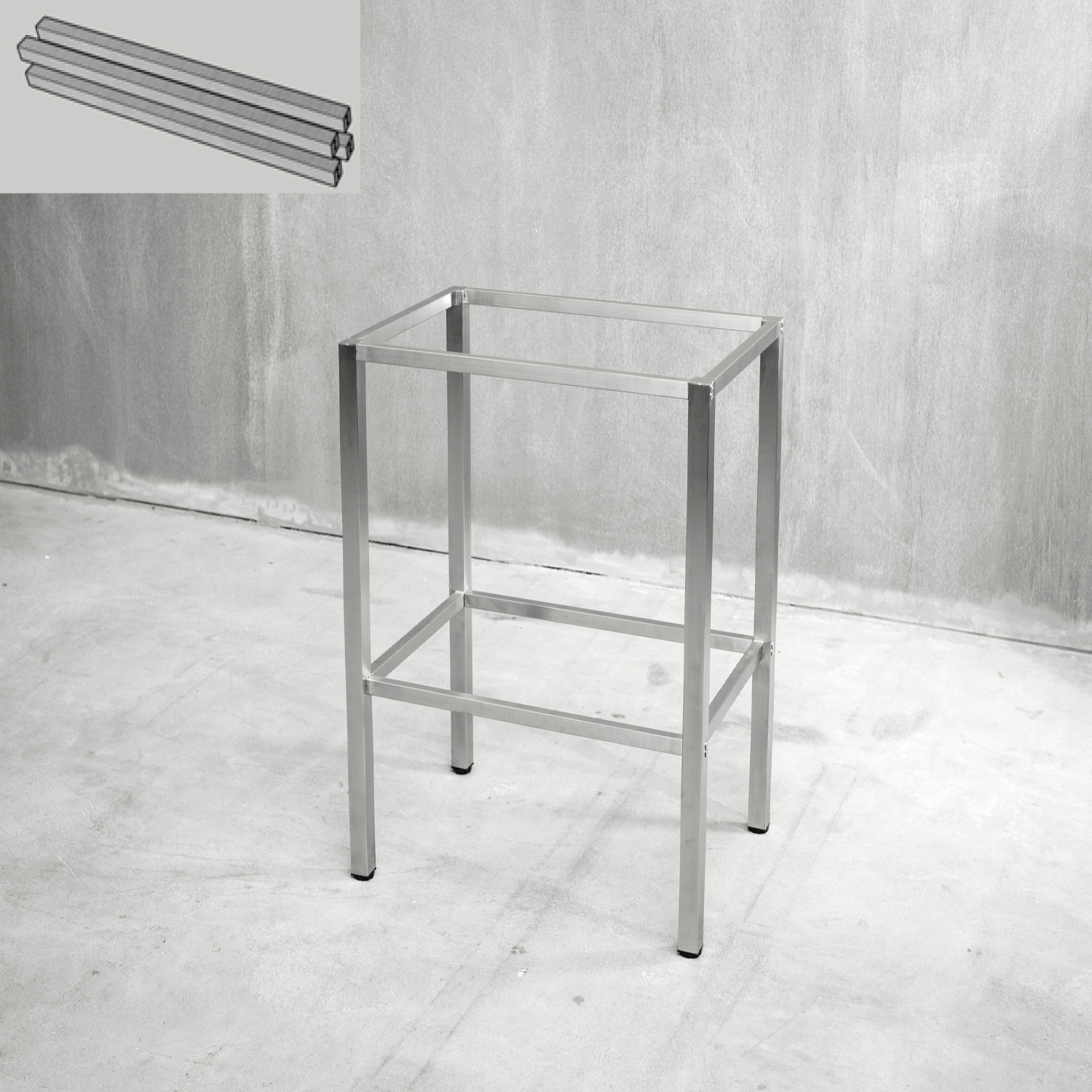 Rør Vilan Stainless Rustfritt Rør til Stativ
