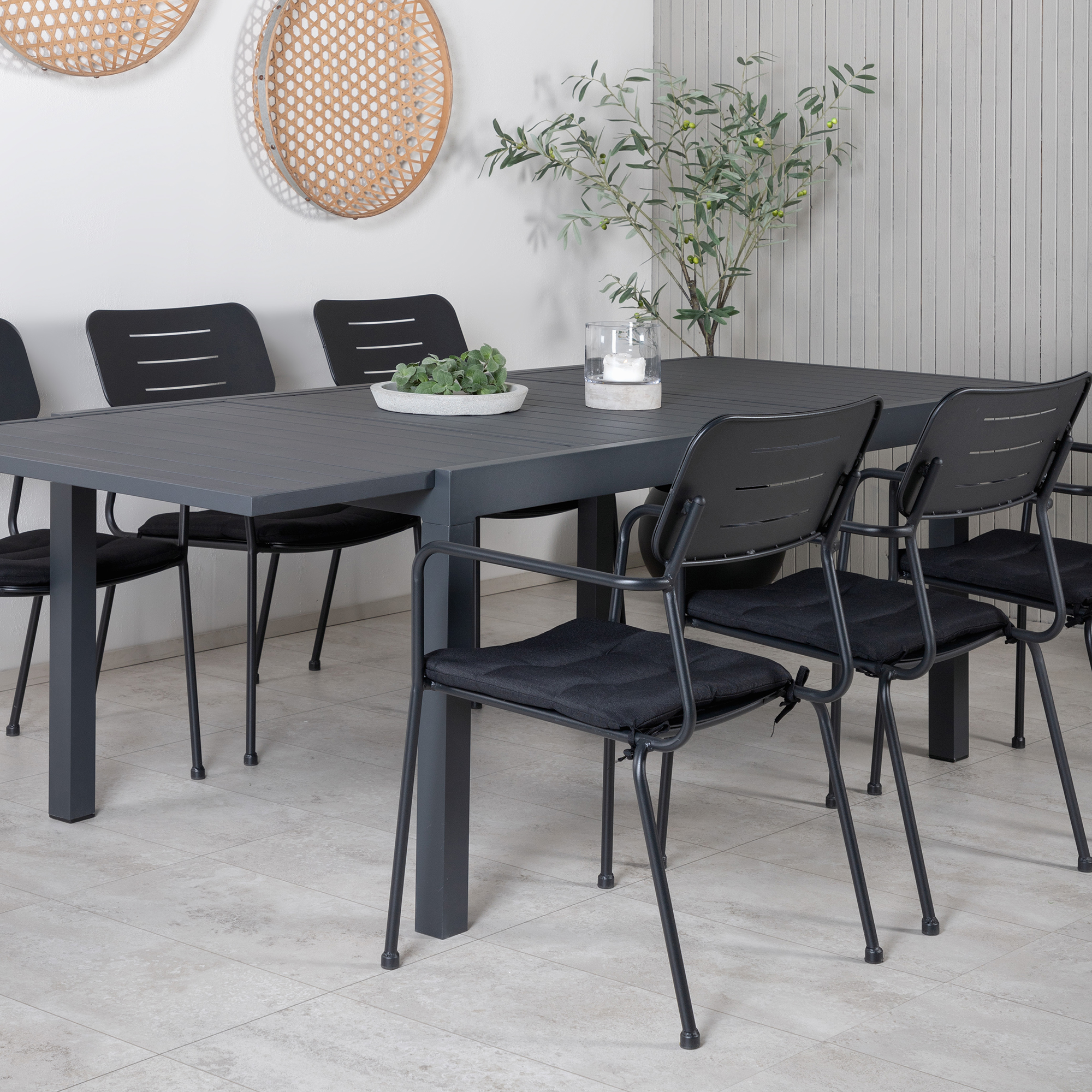 Spisegruppe Venture Home Marbella med 6 Nice Stoler