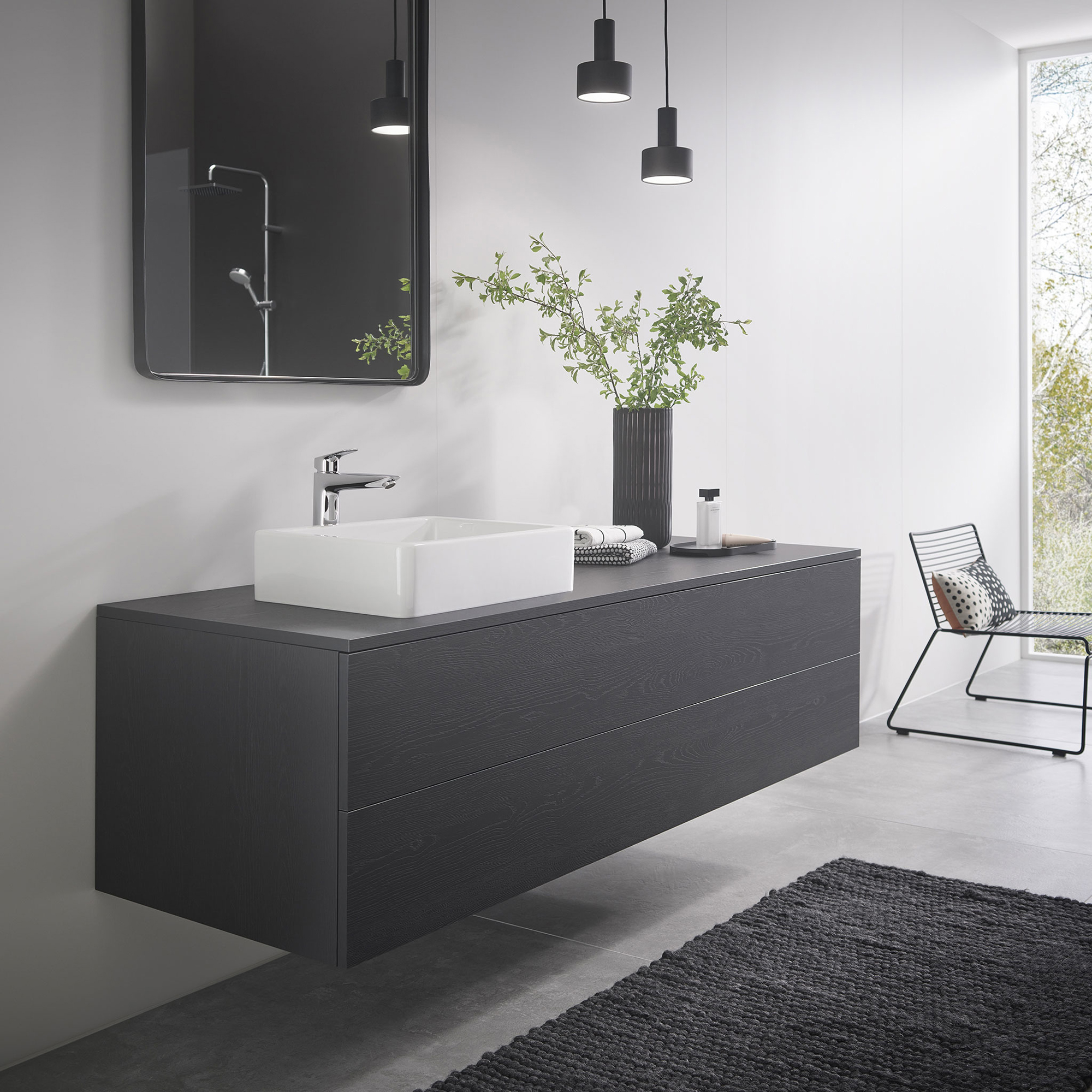 Servantbatteri Hansgrohe Logis 190 Høy