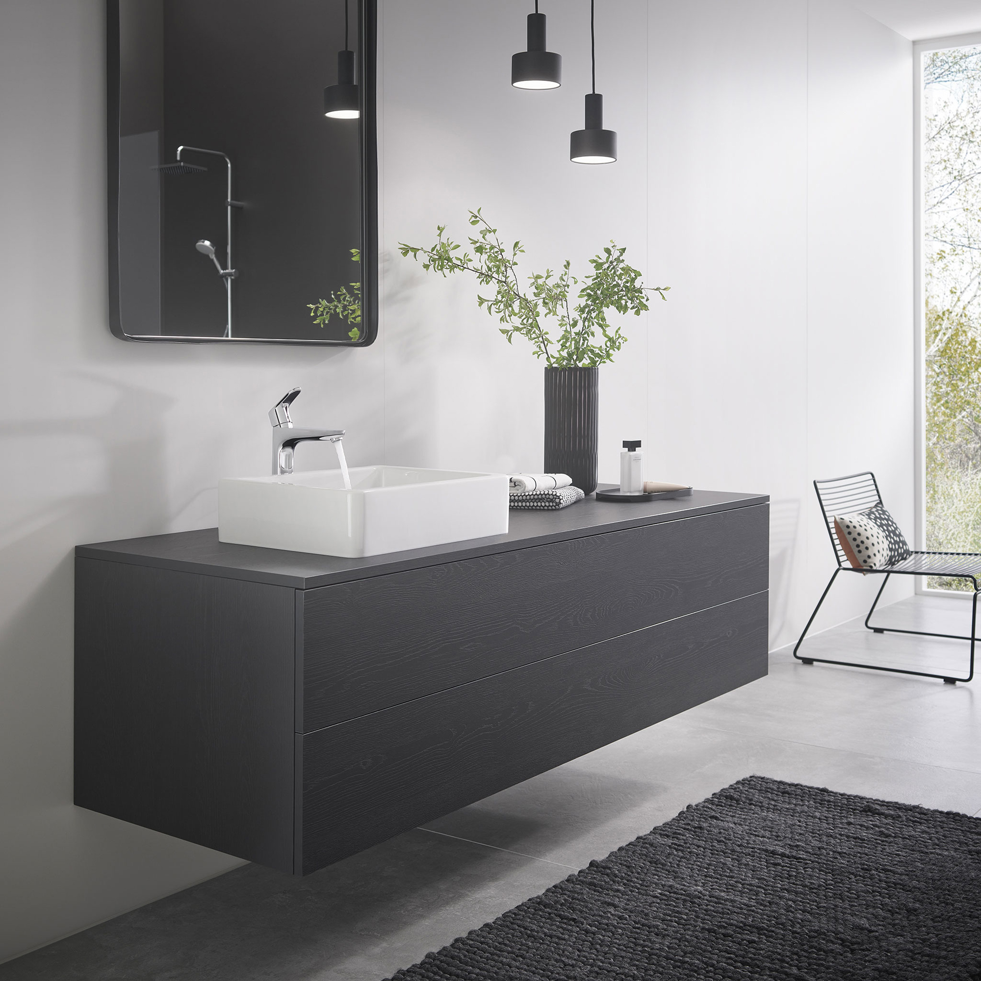 Servantbatteri Hansgrohe Focus 190 Høy