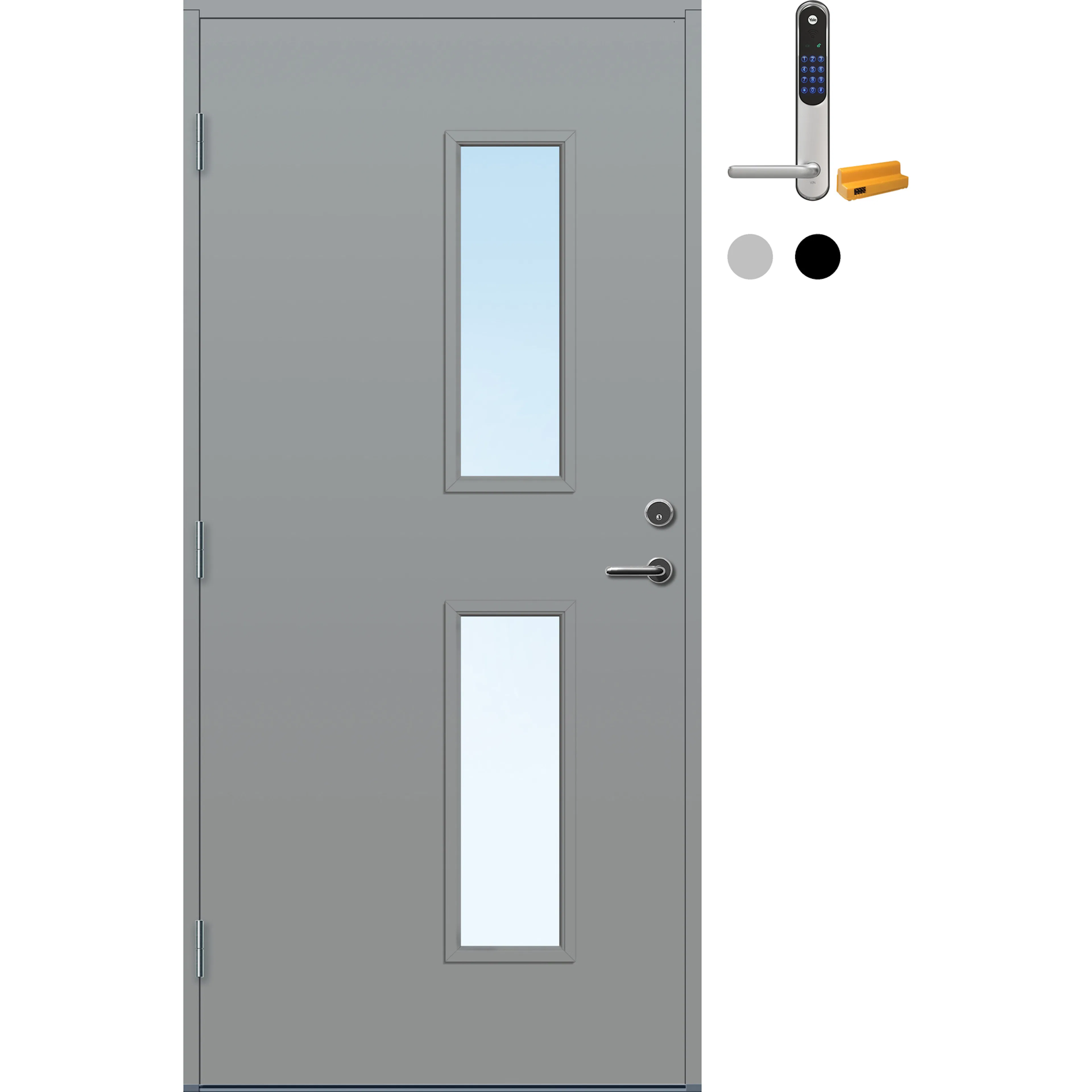 NCS S-3502-B, Lys Grå