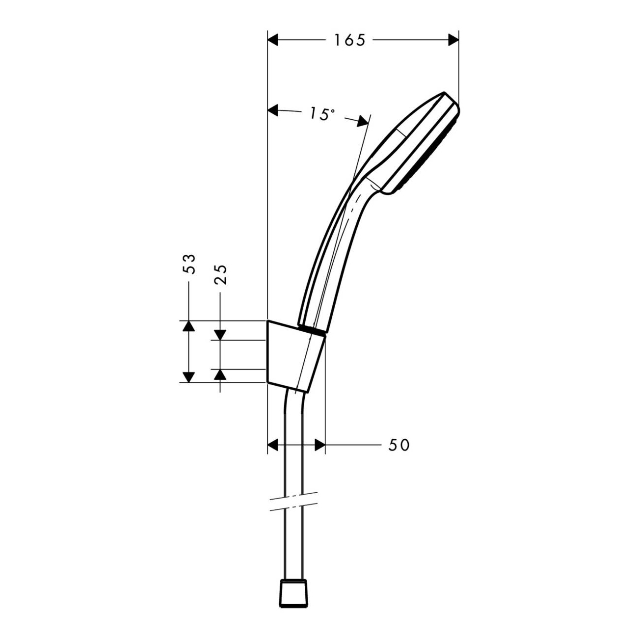 Dusjholdersett Hansgrohe Croma