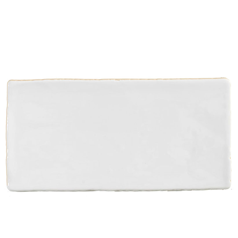 Flis Natucer Ceramica Natural Cotswold Bianco Hvit 8x15 cm