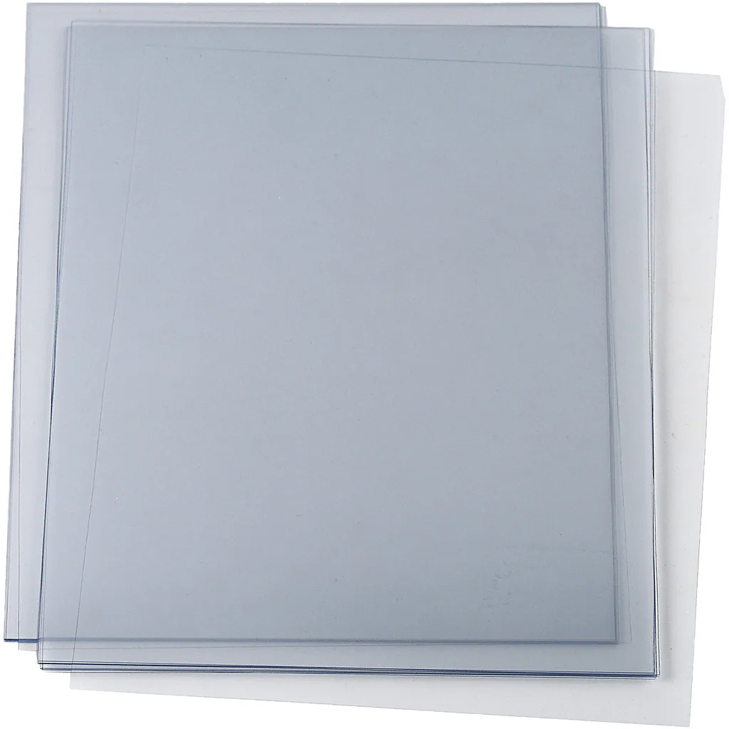 Hardplastfolie Creativ Company A4 210x297 mm Tykkelse 190 my 5 Ark/1 Pk