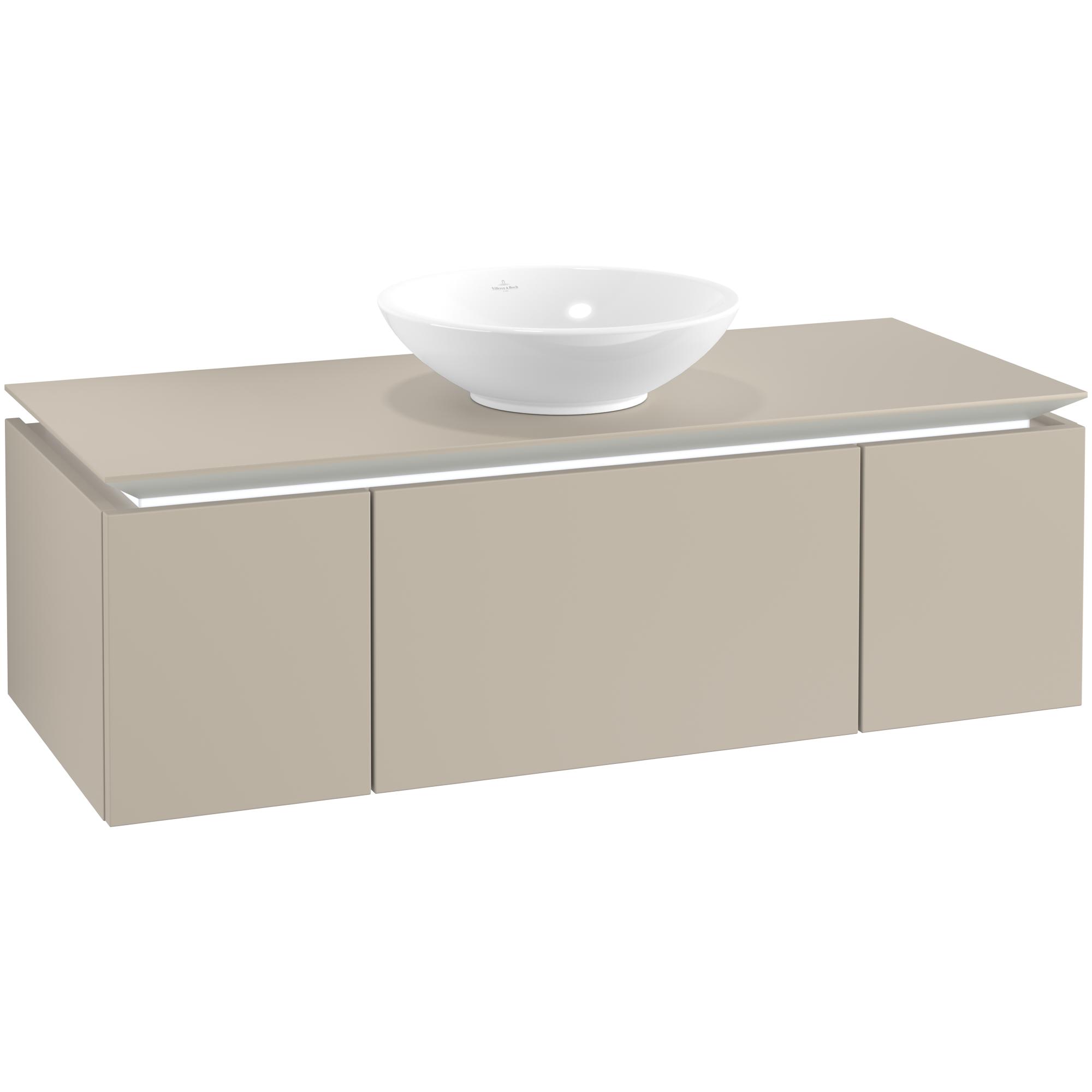 Tv&auml;ttst&auml;llssk&aring;p Villeroy & Boch Legato Kompakt med 3 L&aring;dor f&ouml;r Ytmonterat Tv&auml;ttst&auml;ll fr&aring;n &Ouml;vriga V&B Serier