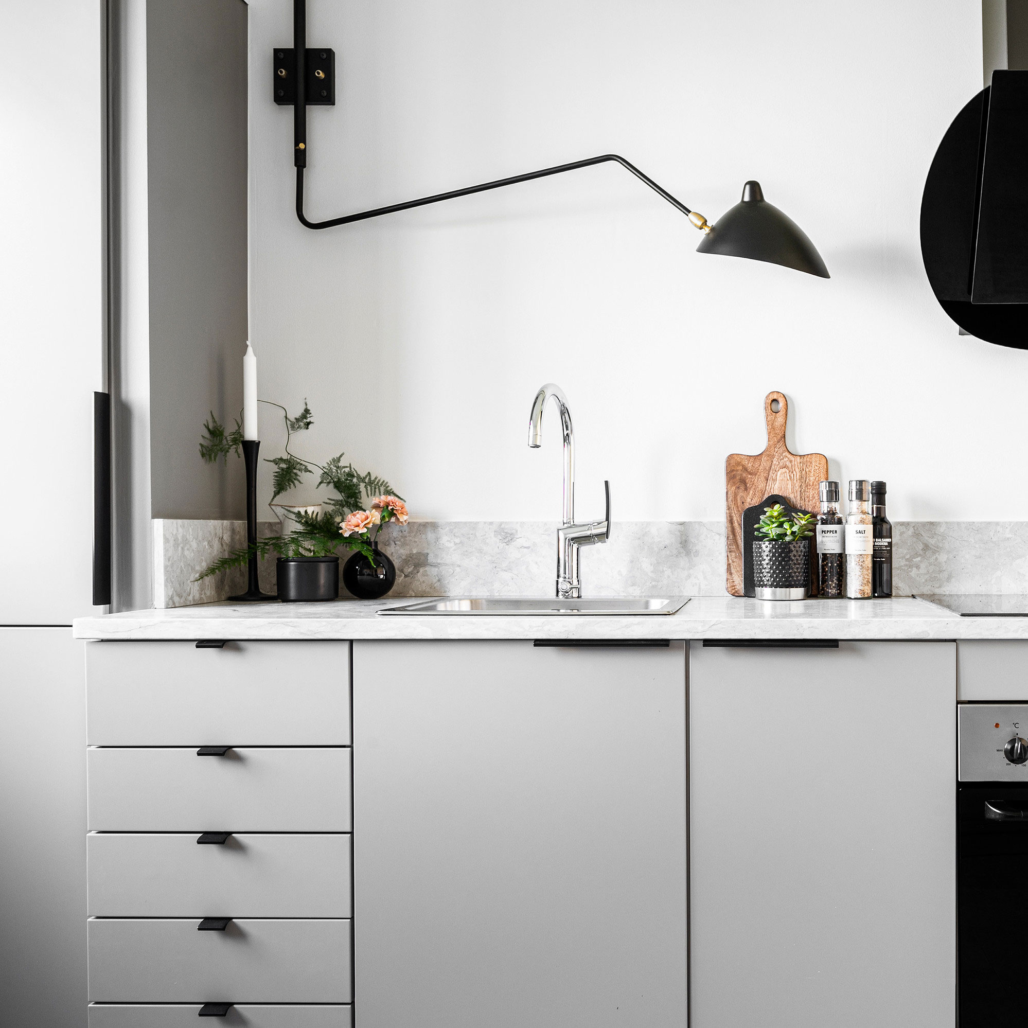 Profilhåndtak Beslag Design Edge Straight 200