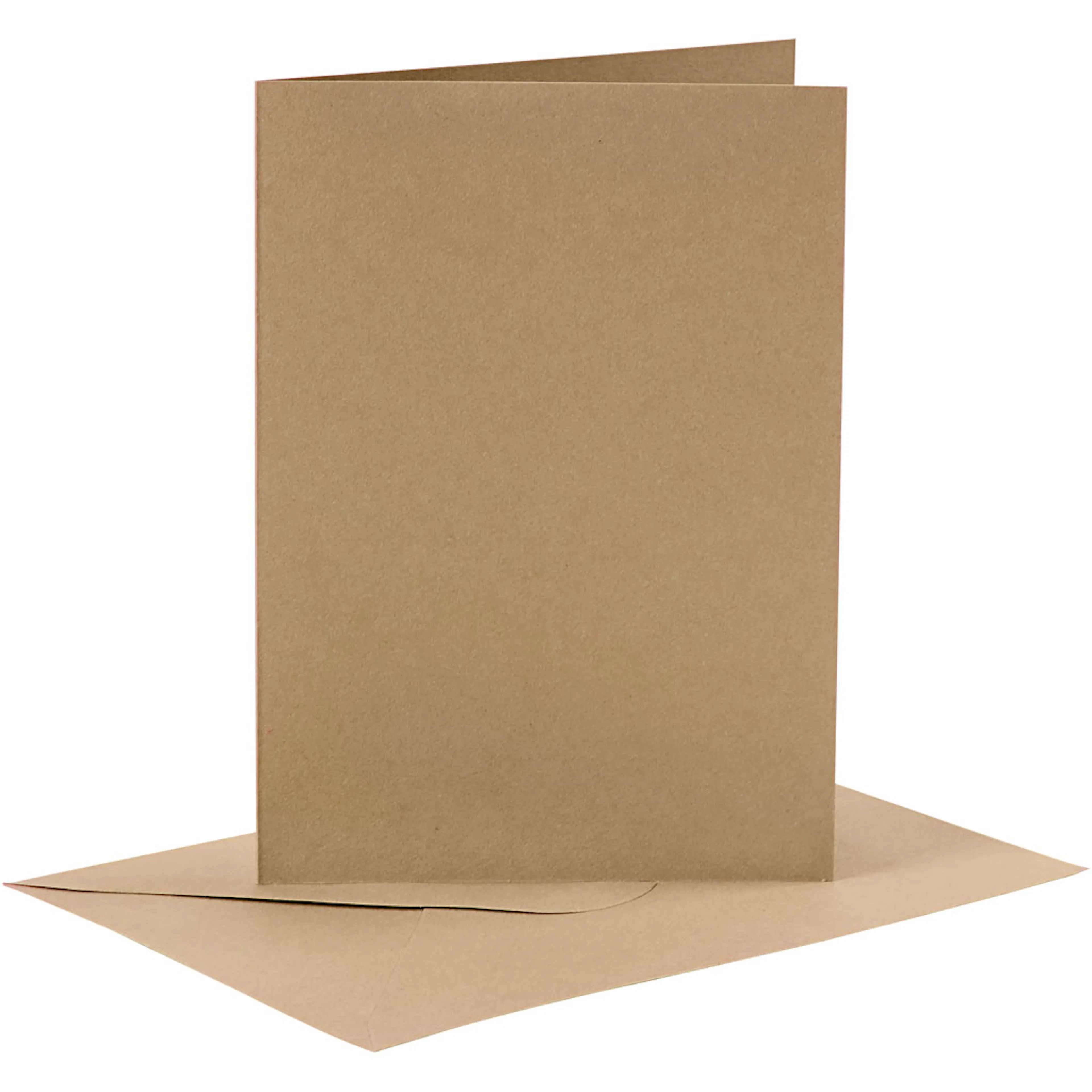 Kort Creativ Company og Konvolutt Kort str 10,5x15 cm Konvolutt str 11,5x16,5 cm 6 stk 1 Pk