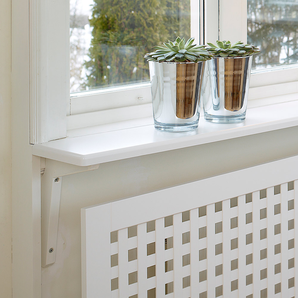 Vindusbenk Lundbergs Vera Hvit