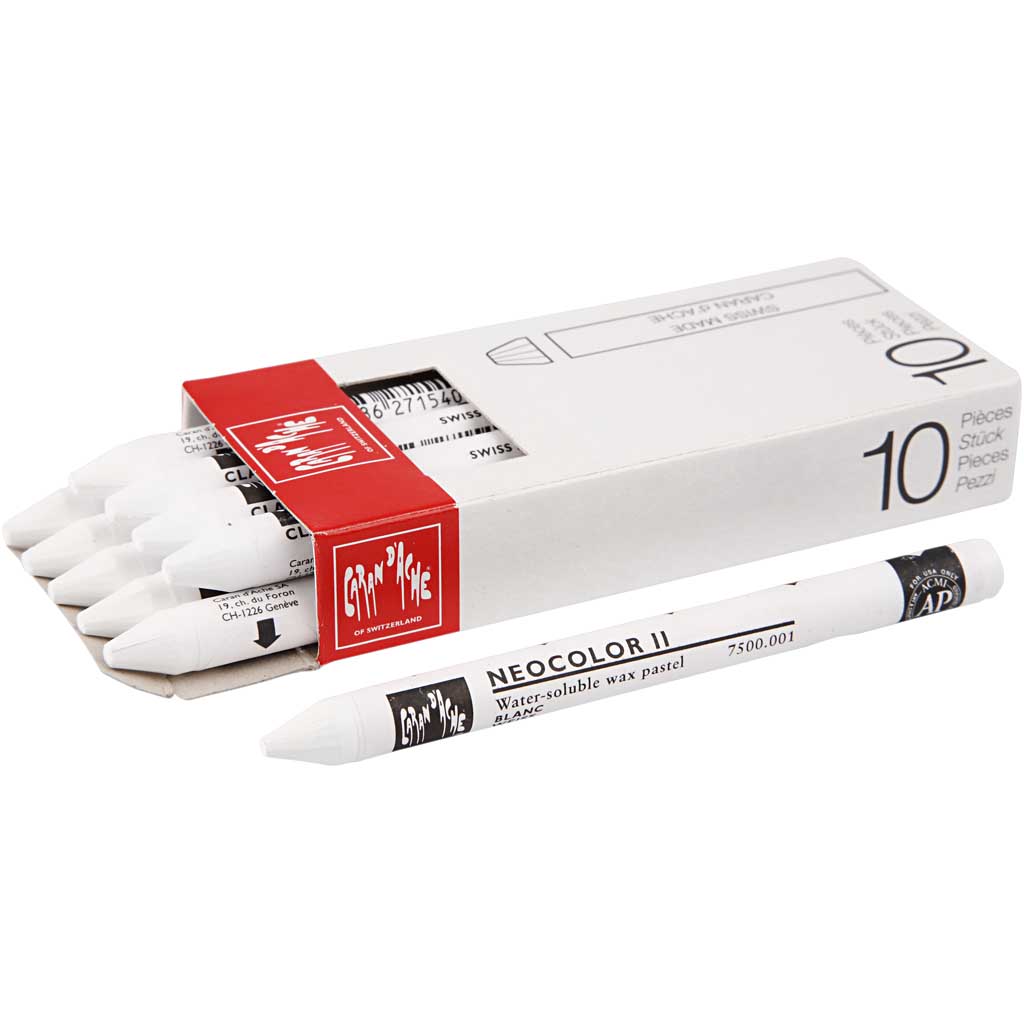 Akvarellfargekritt Creativ Company Neocolor II 10 st/1 Pk
