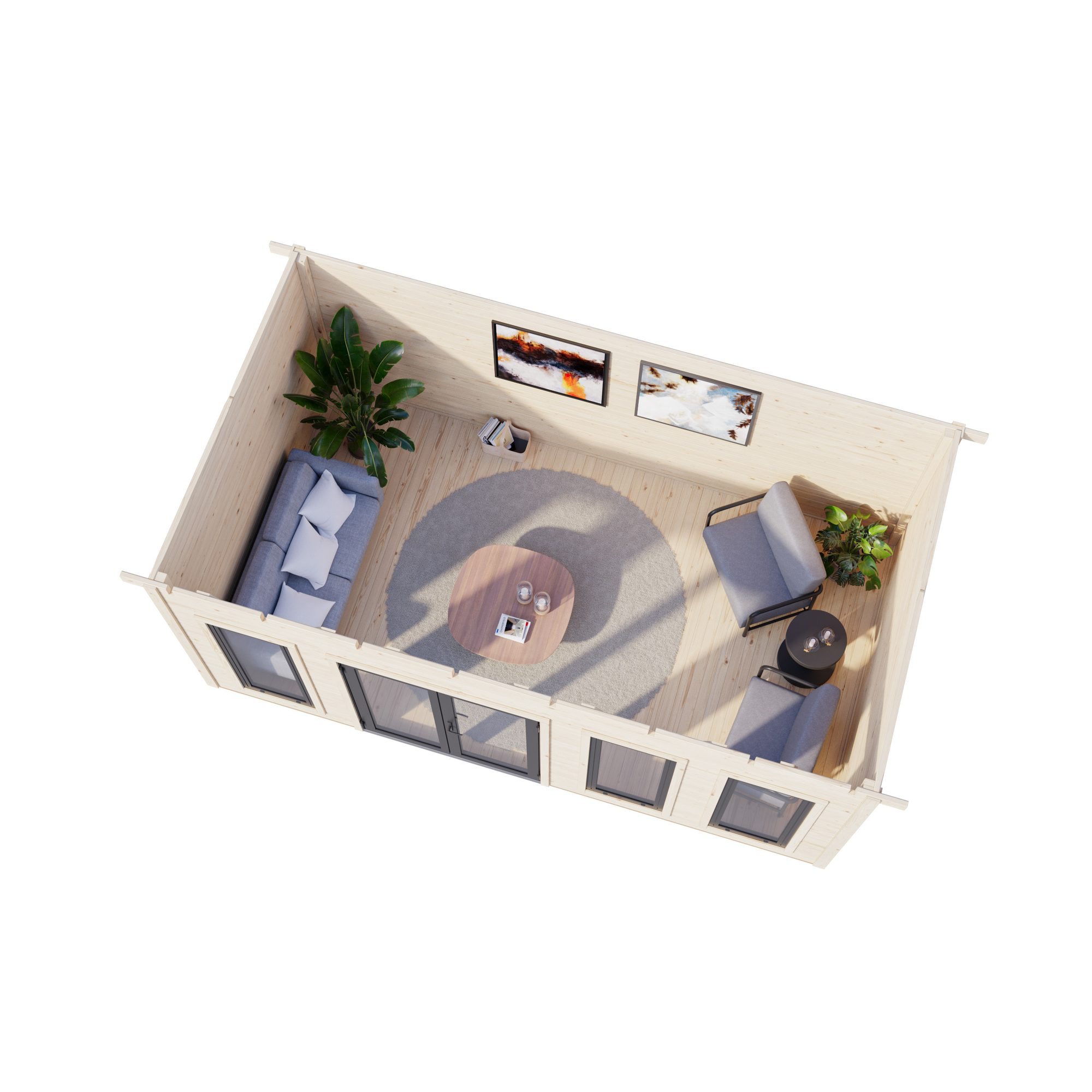 Hagestue Palmako Aurelia 15,9 m² (inv. 15,2 m²)