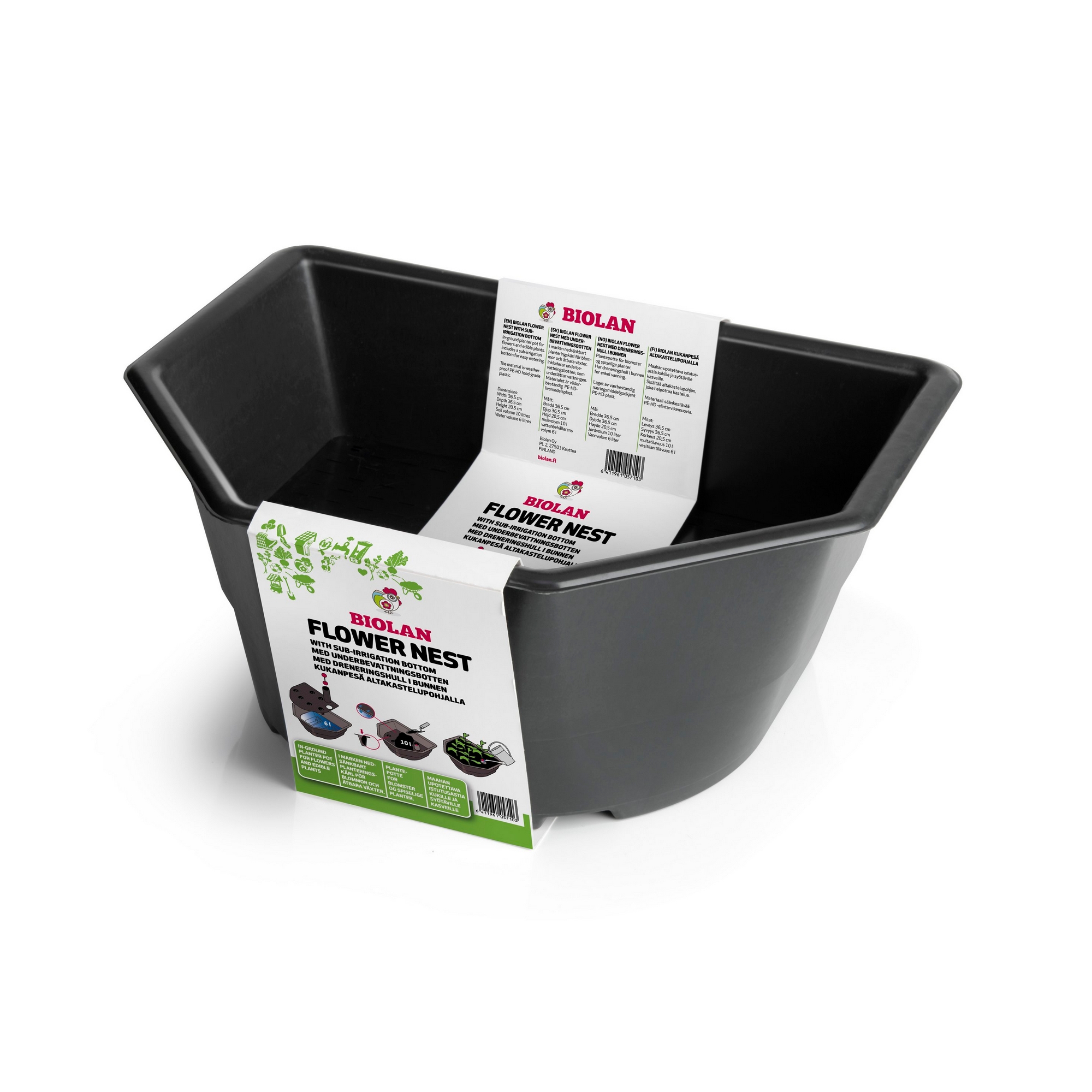 Plantekasse Biolan 16 L