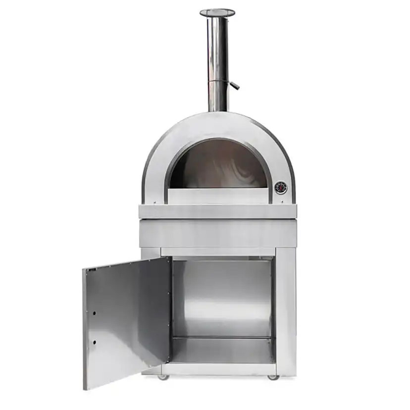 Pizzaovn Modul Myoutdoorkitchen Stainless Collection Naples Vedfyrt