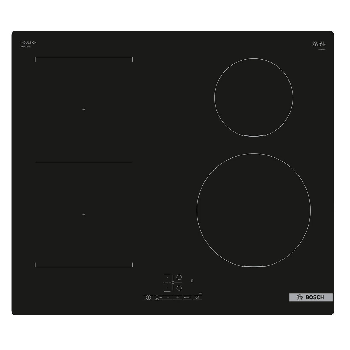 Induksjonstopp Bosch Serie 4 PWP611BB5E
