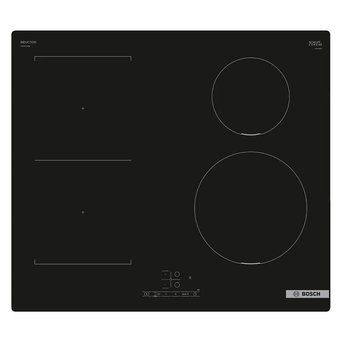 Induksjonstopp Bosch Serie 4 PWP611BB5E