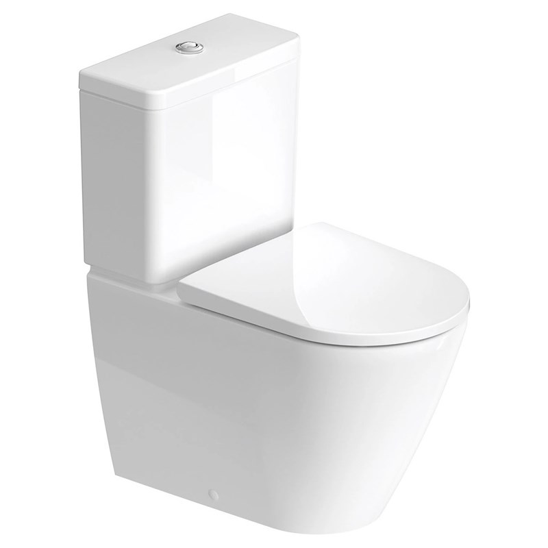Toalett Duravit D-Neo 200209 Rimless med SoftClose Toalettsete
