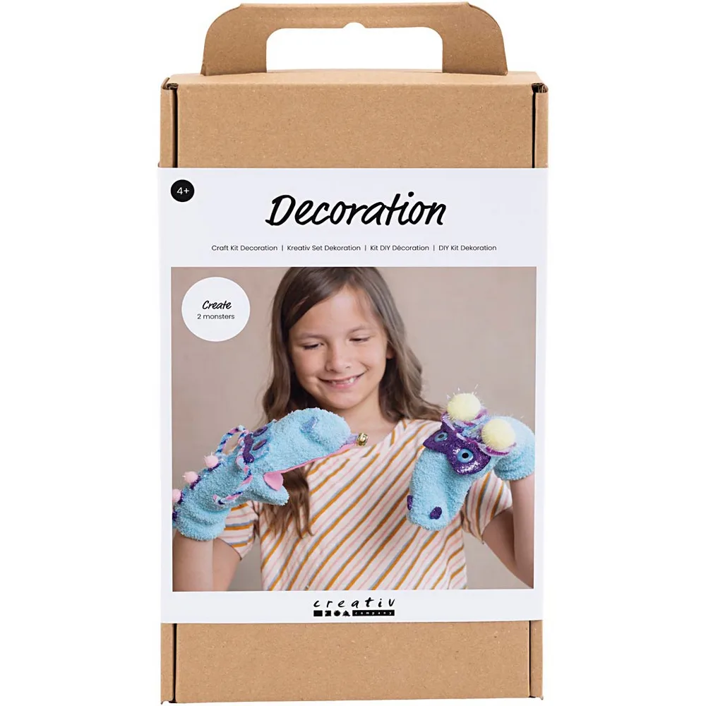Strømpemonster Creativ Company DIY Kit Dekorasjon