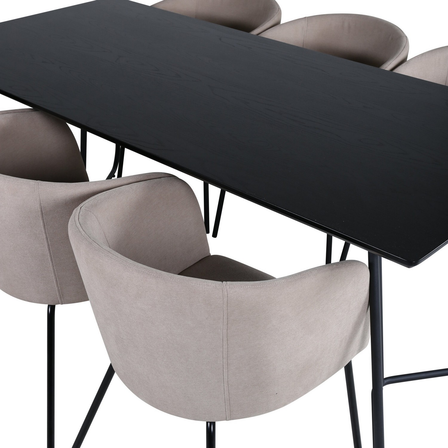 Spisegruppe Venture Home Annika Spisebord og Bergen Spisestol