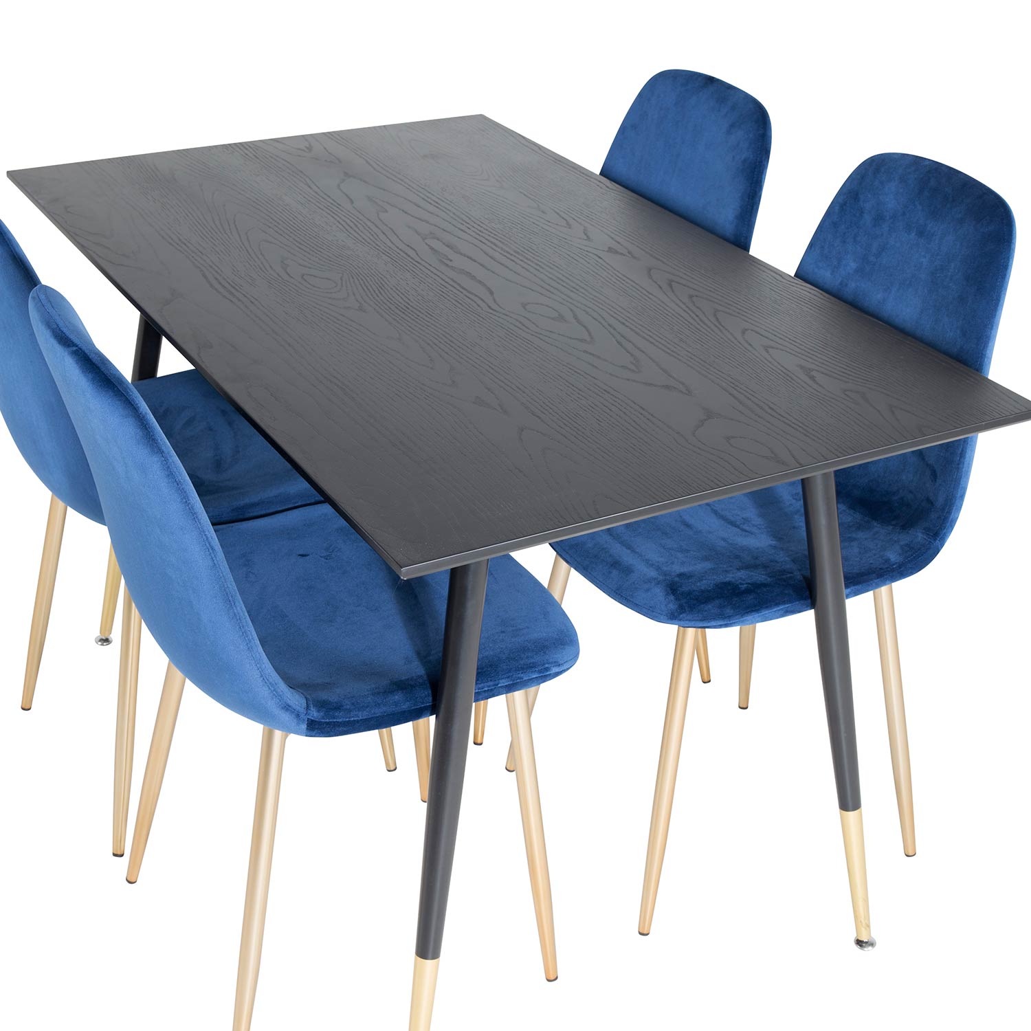 Spisegruppe Venture Home Dipp med 4 Polar Stoler