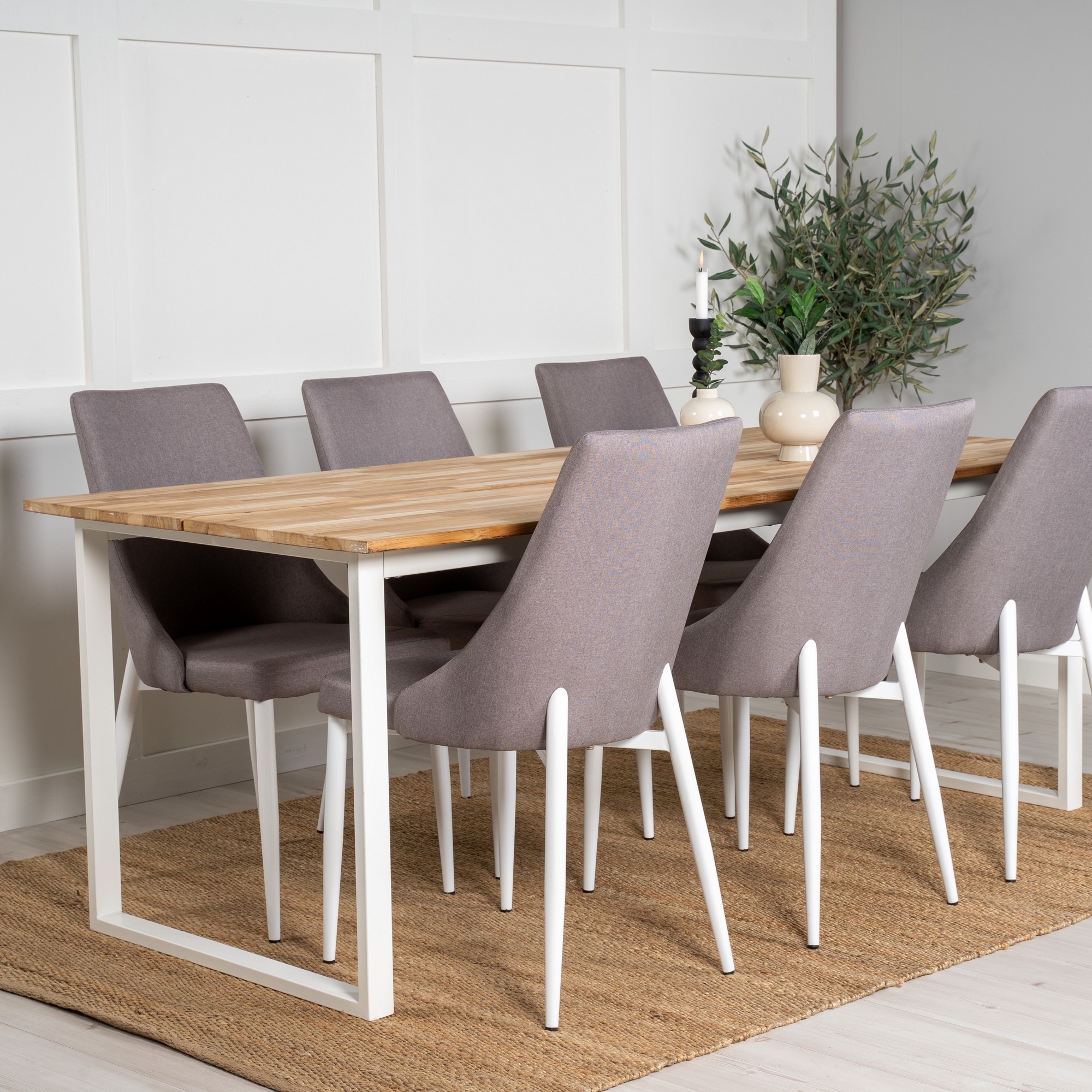 Spisegruppe Venture Home Cornelia med 6 Laura Stoler