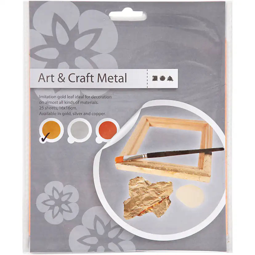 Bladmetall Creativ Company 16x16 cm 25 Ark