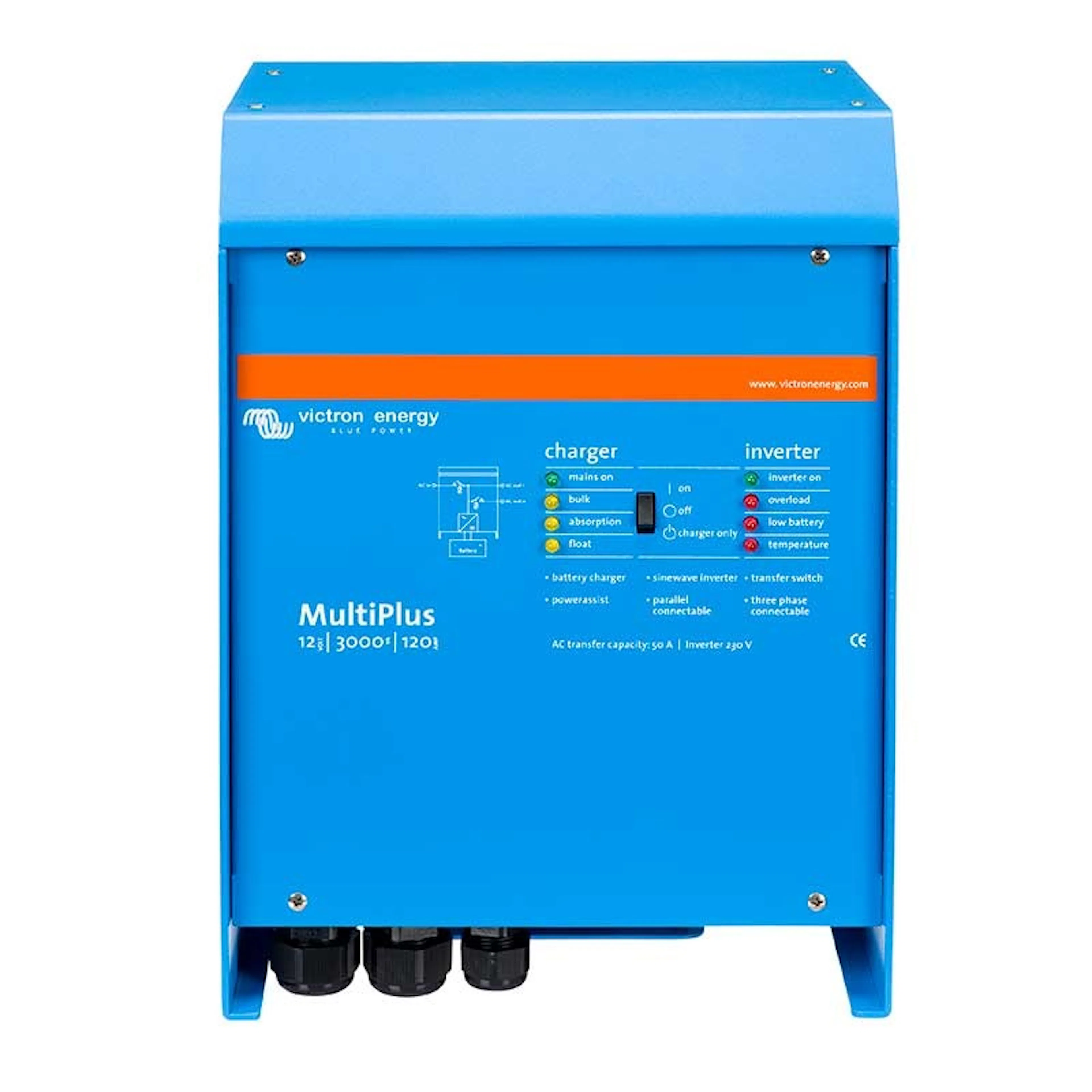 Inverter/Lader Sunwind 12/3000/120