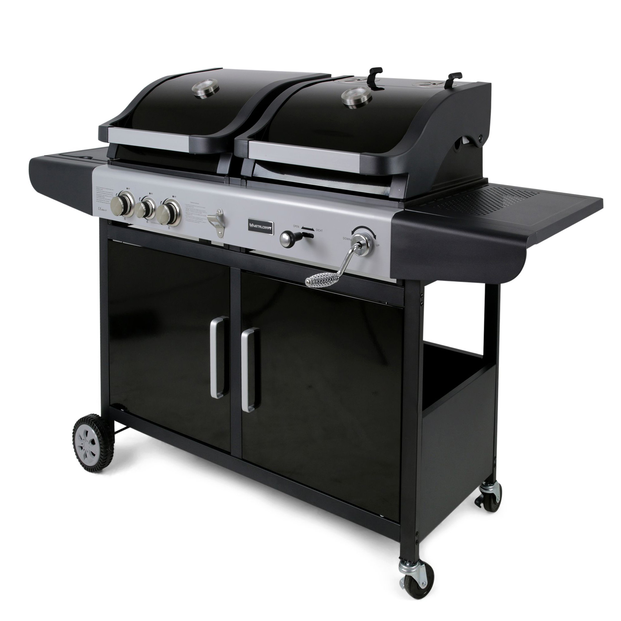 Gass/Kullgrill Metalcraft Kombinasjonsgrill Savannah