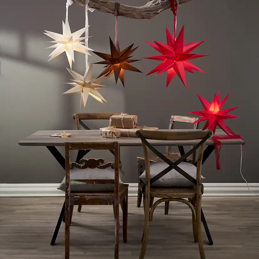 Adventsstjerne Star Trading Desember 45 cm