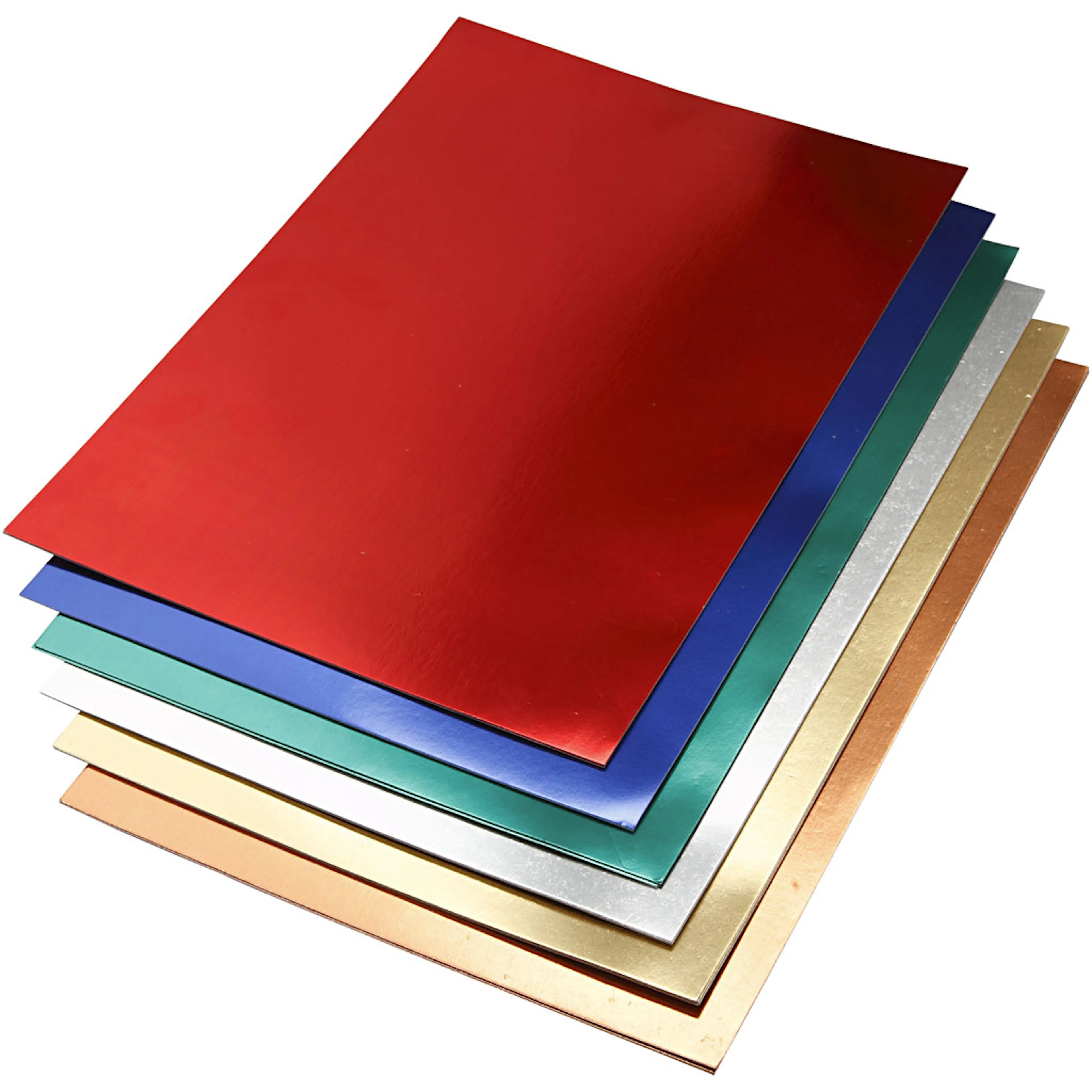 Metallkartong Creativ Company A2 420x600 mm Ass Farger 30 Ass Ark/1 Pk