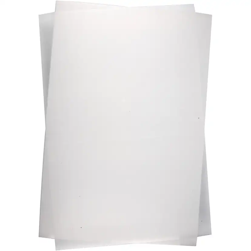 Krympeplast Creativ Company 20x30 cm Matt Transparent 100 ark/1 Pk