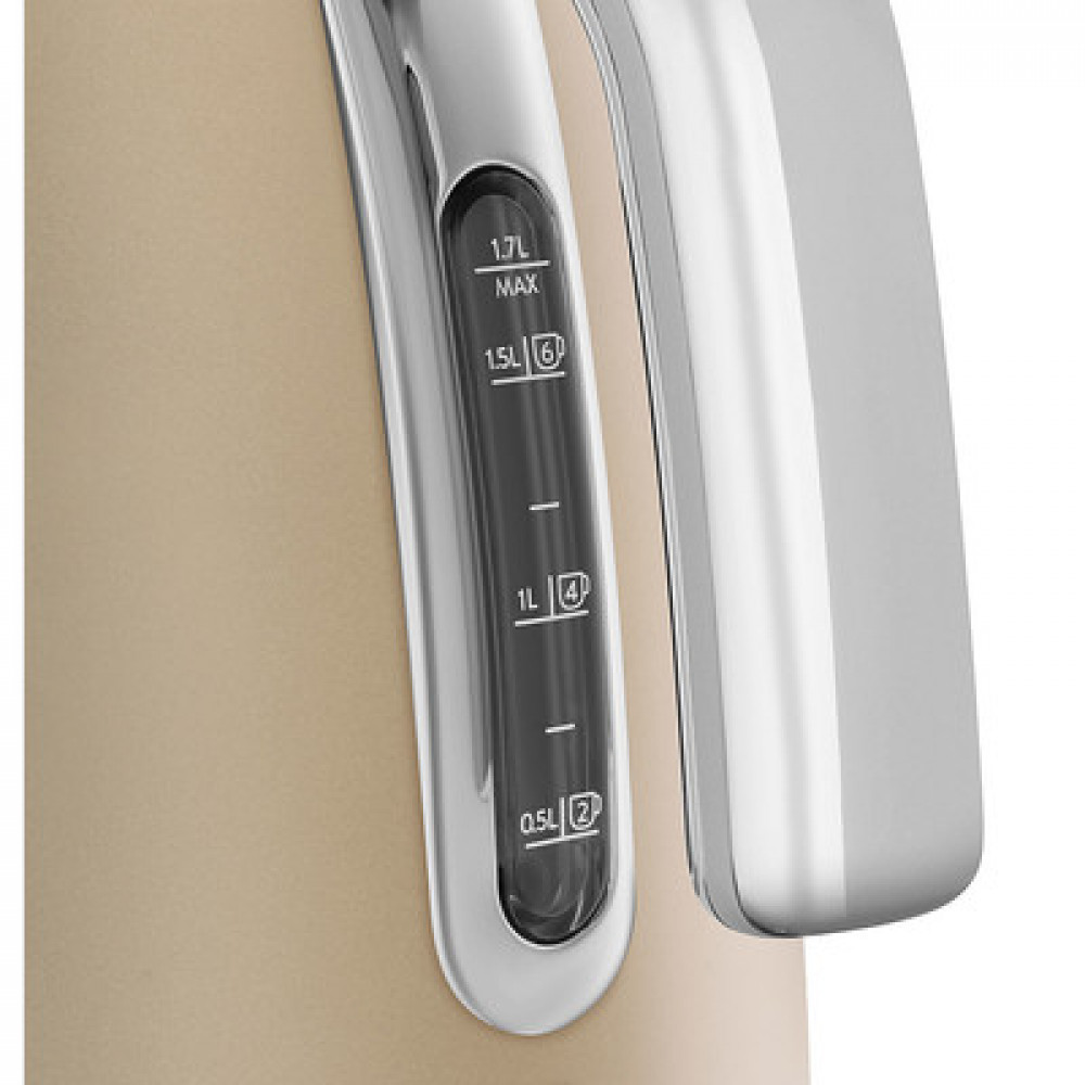 SMEG vattenkokare KLF03CHMEU Champagne