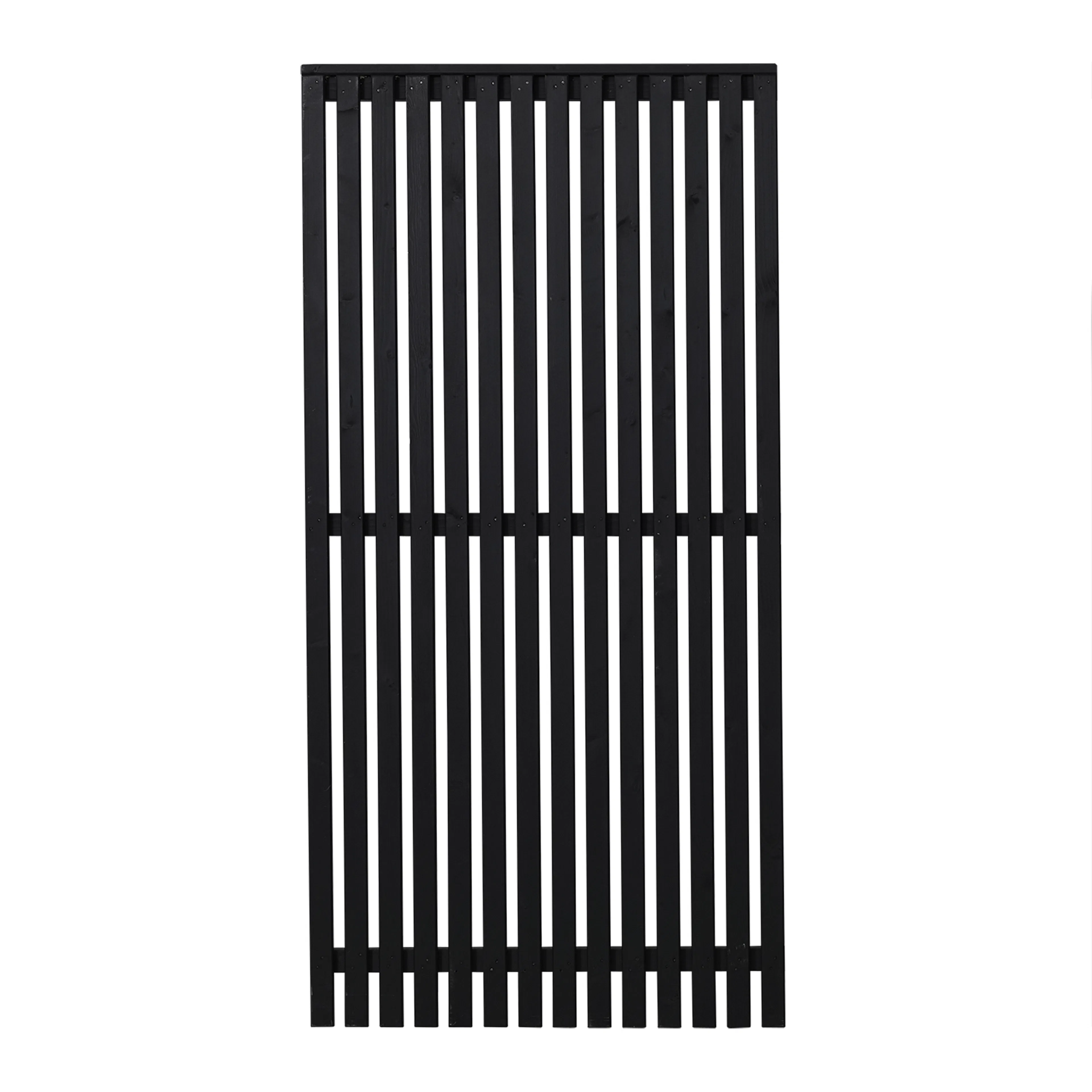 Gjerde PLUS Sendai Grunnet Sort 90×180 cm