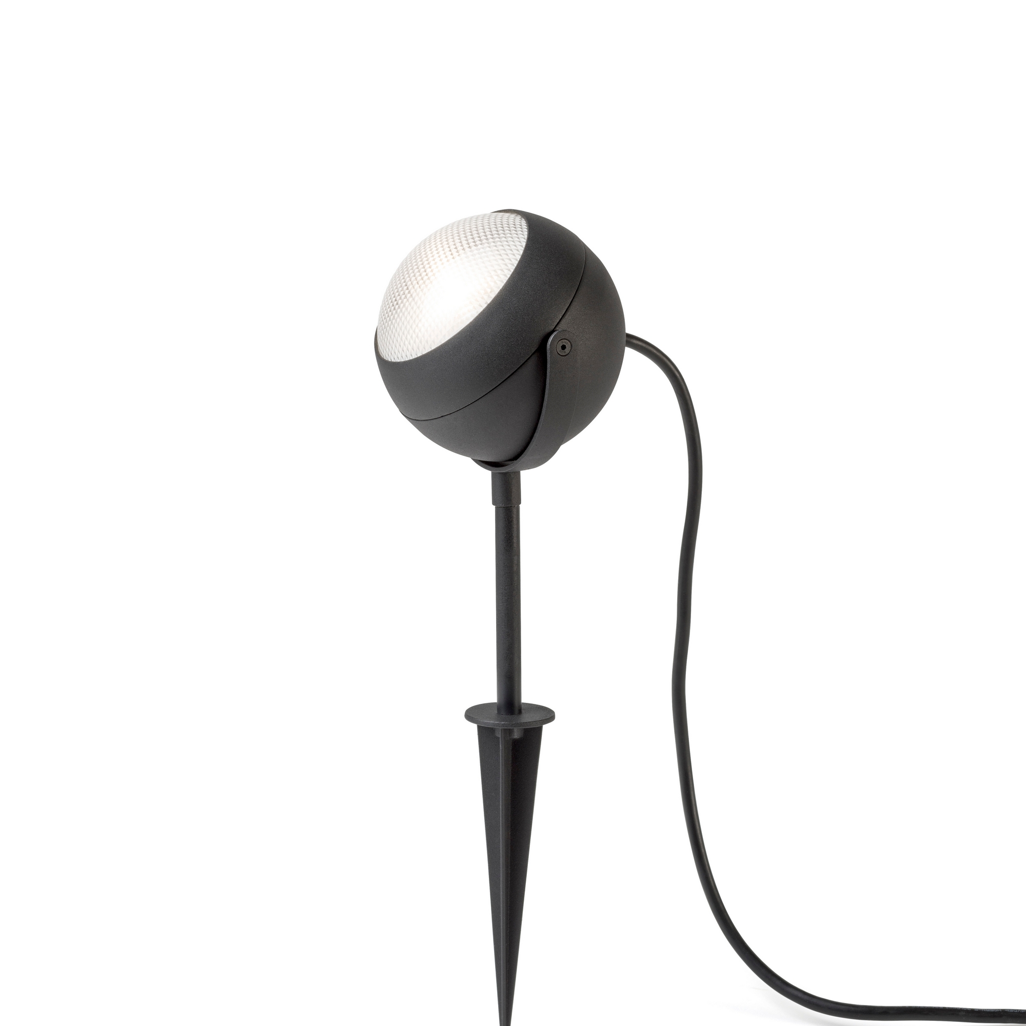 Trädgårdsspot Gnosjö Konstsmide Lecce 230V 4W High Power LED Sort