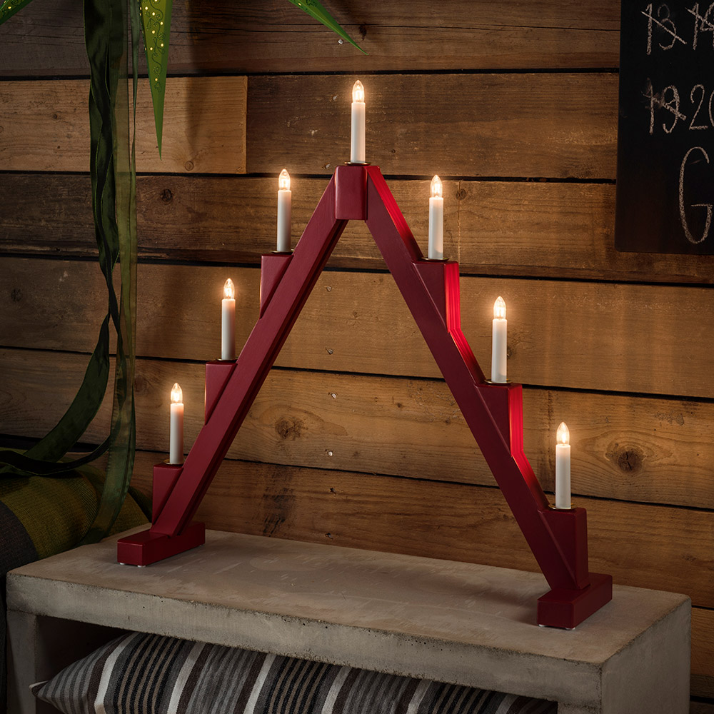Adventstake Gnosjö Konstsmide 7L Sammenleggbar
