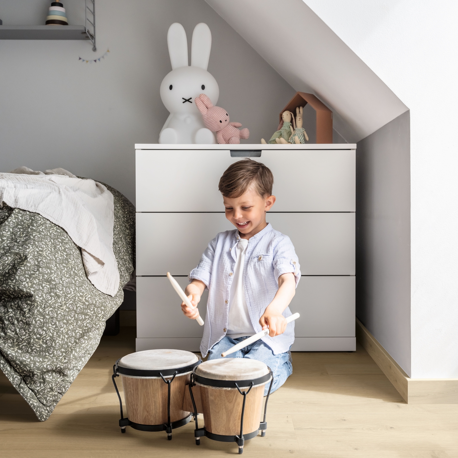 Vinylgulv Pergo Lysefjord Pad Pro V4631 Beige Cabin Oak
