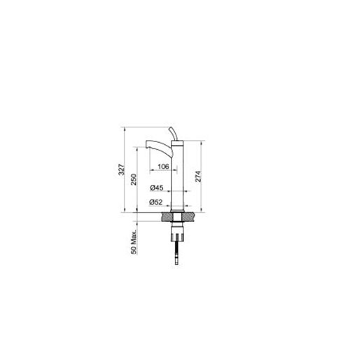 Servantbatteri Scandtap Steel Chili High