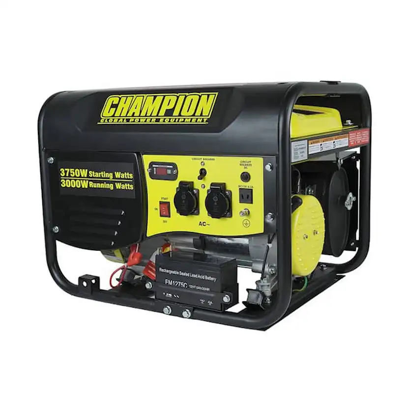 Strømaggregat Champion Generators CPG4000E1 3,5kW 1-fas Bensin