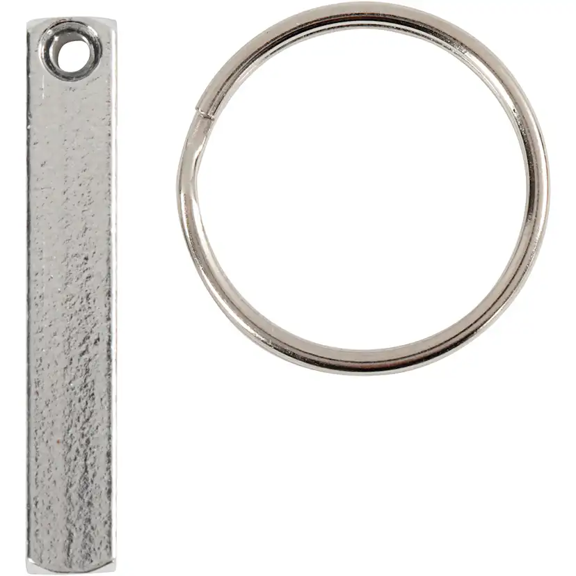 Nøkkelringkit Creativ Company Str 40x5 mm 6 stk/1 Pk