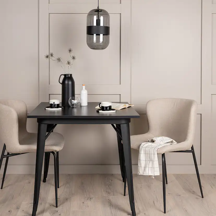 Spisegruppe Venture Home Tempe med 2 Modesto Stoler