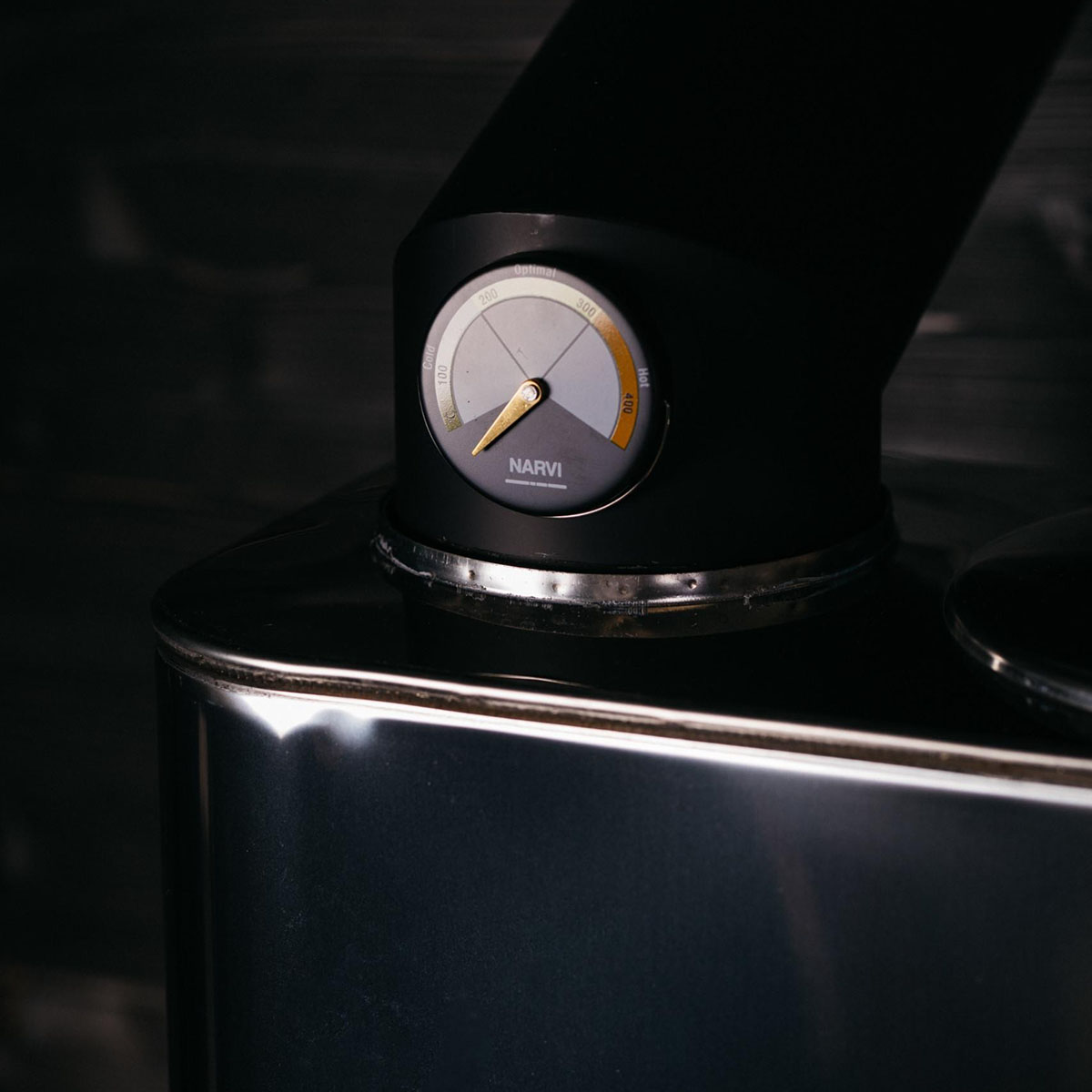 Røykkanaltermometer Narvi Magnetisk