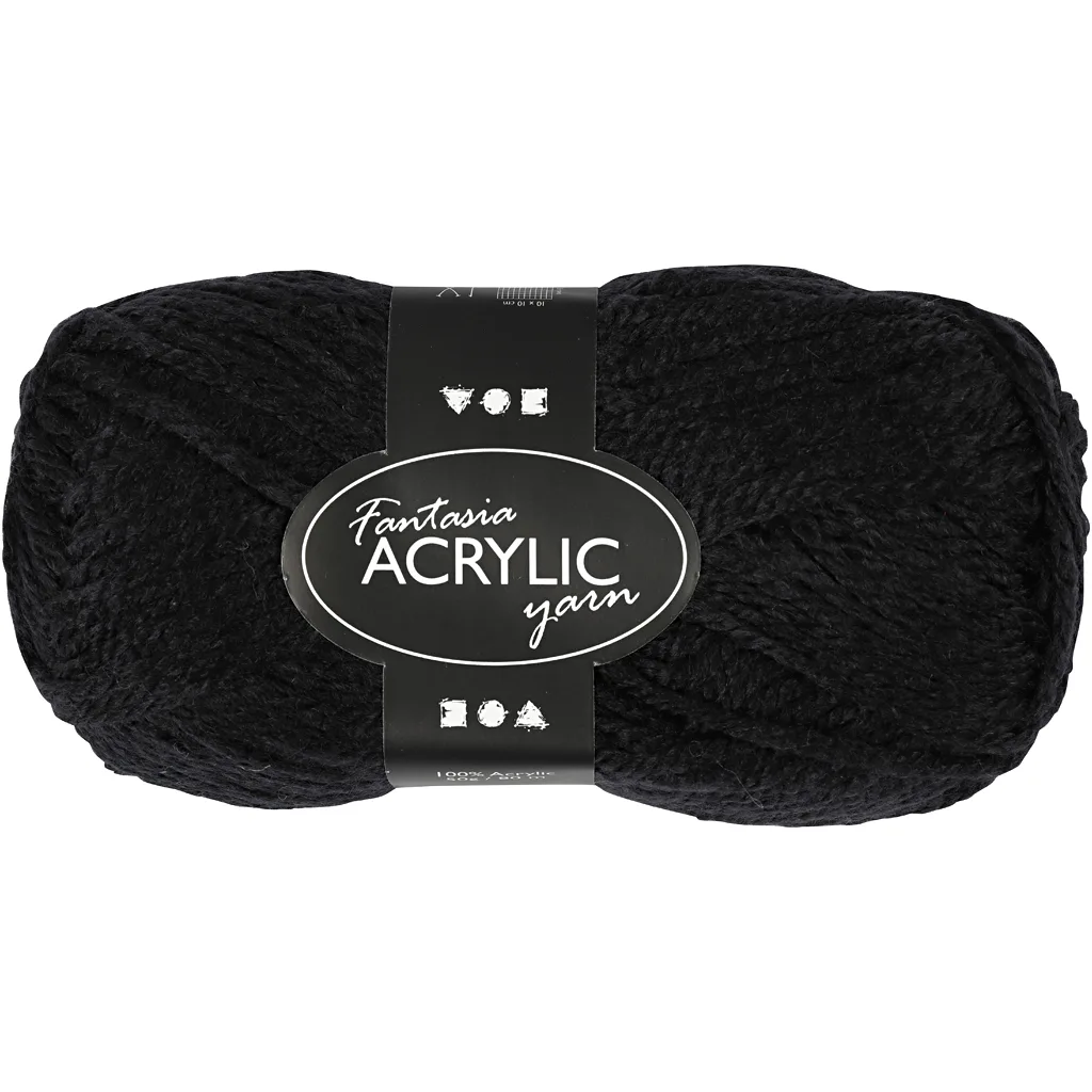 Akrylgarn Creativ Company Fantasia 80 m 50 g/1 nst