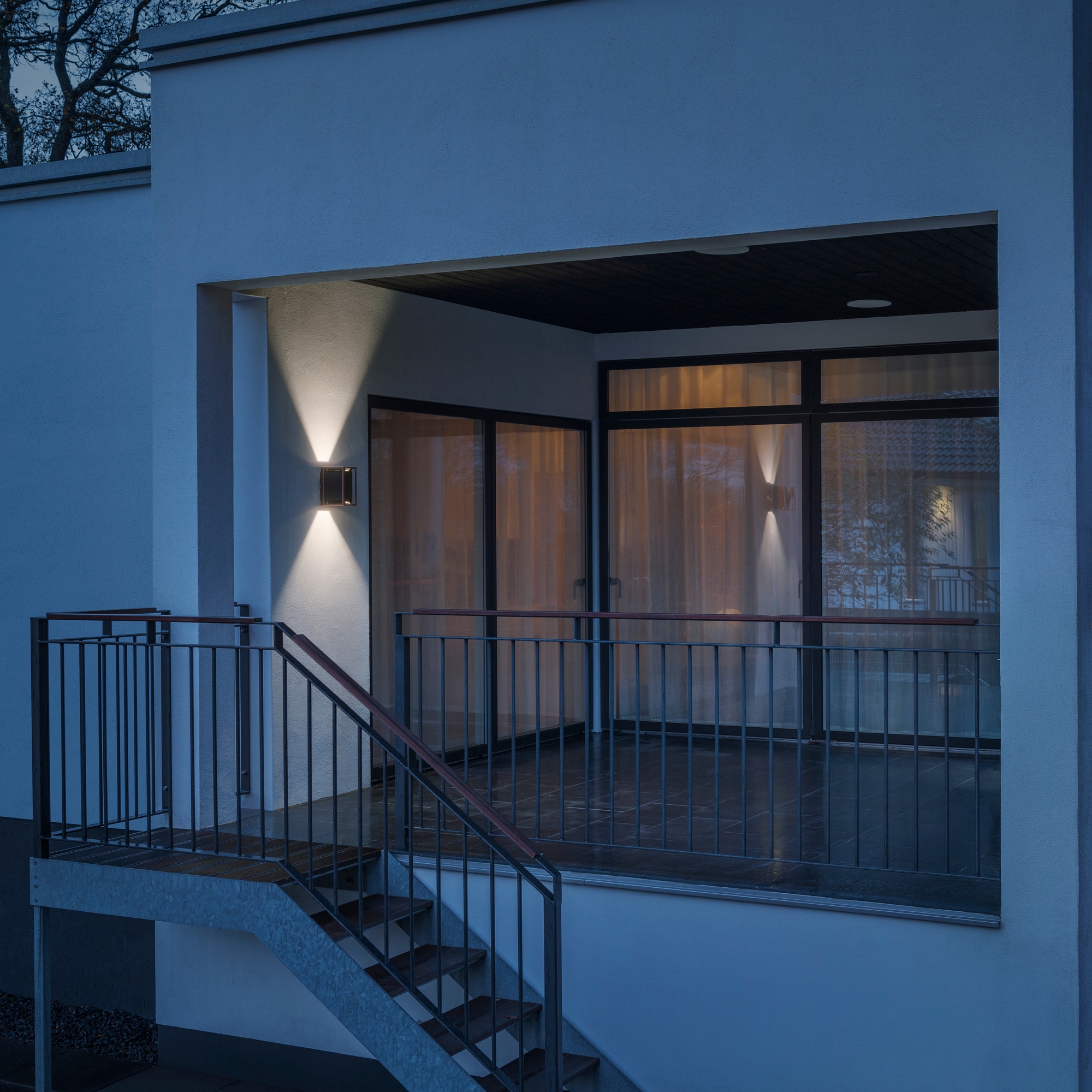 Vegglampe Gnosjö Konstsmide Vale 2xGU10