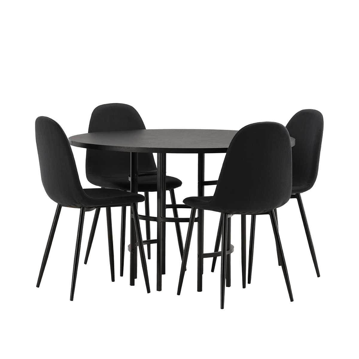 Spisegruppe Venture Home Copenhagen med 4 Polar Stoler