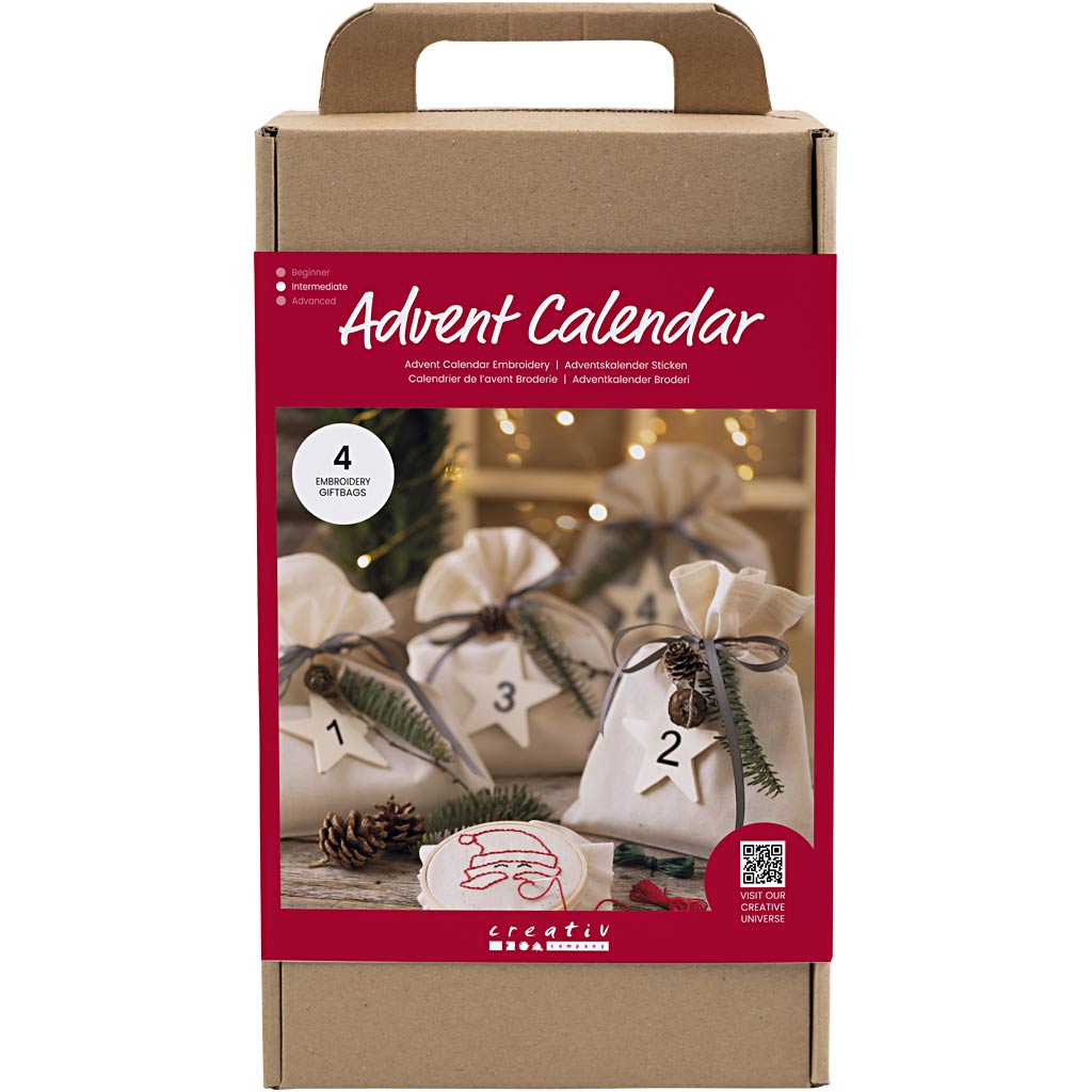 Adventskalender Creativ Company Broderi