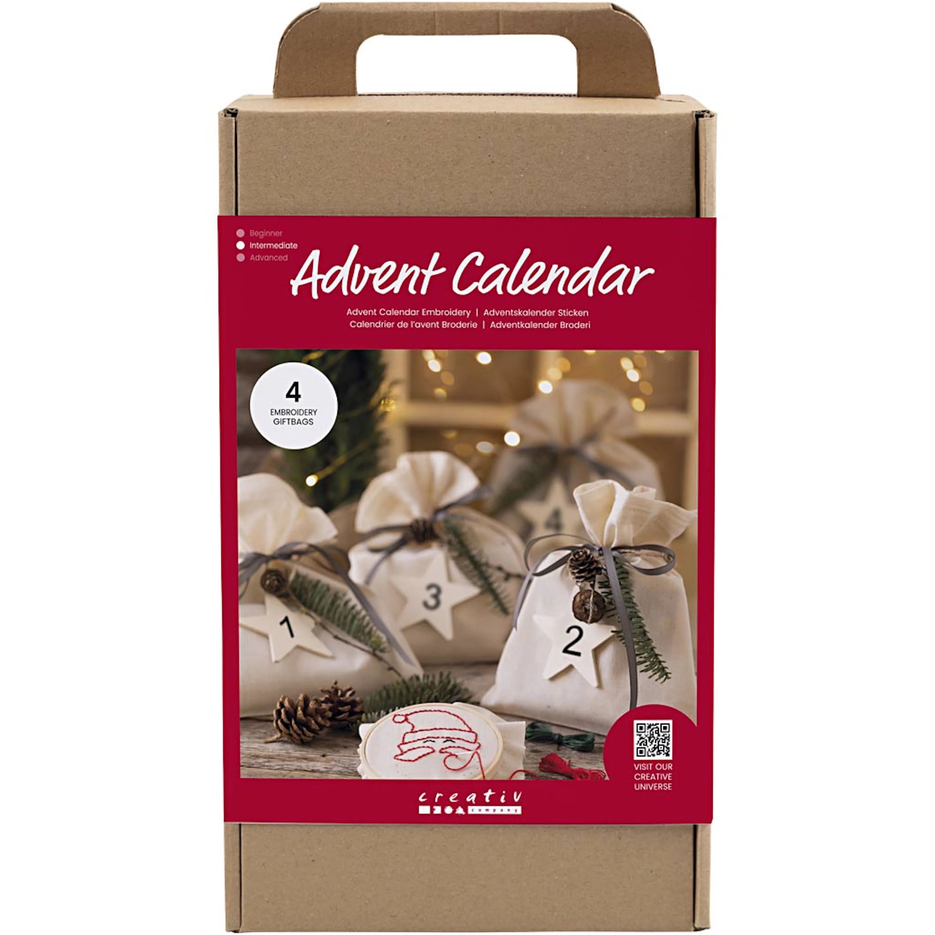 Adventskalender Creativ Company Broderi