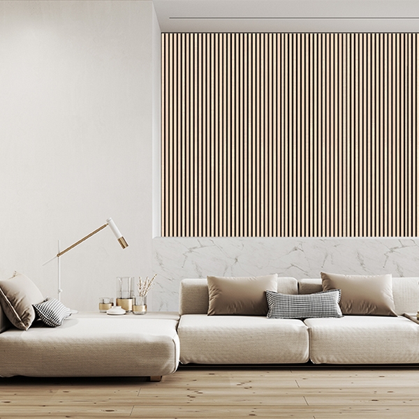 Akustikpanel 300 - Ash Variant: Ask, Lengde: 3000 mm, Bredde: 605 mm