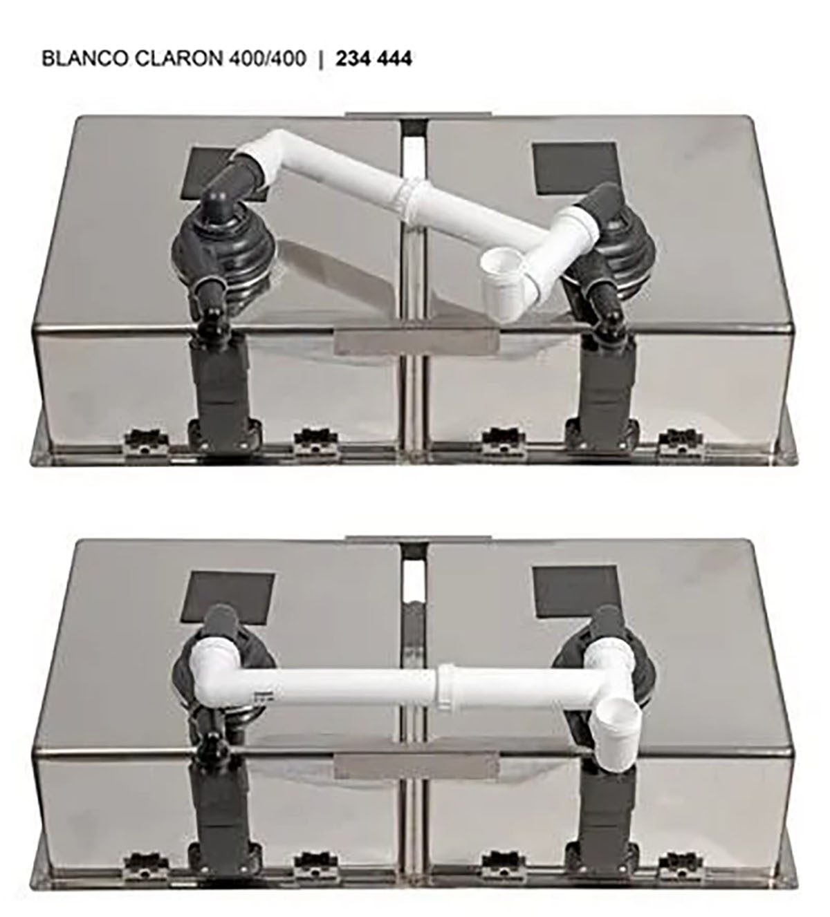 Kjøkkenvask Blanco Claron 400/400 Infino