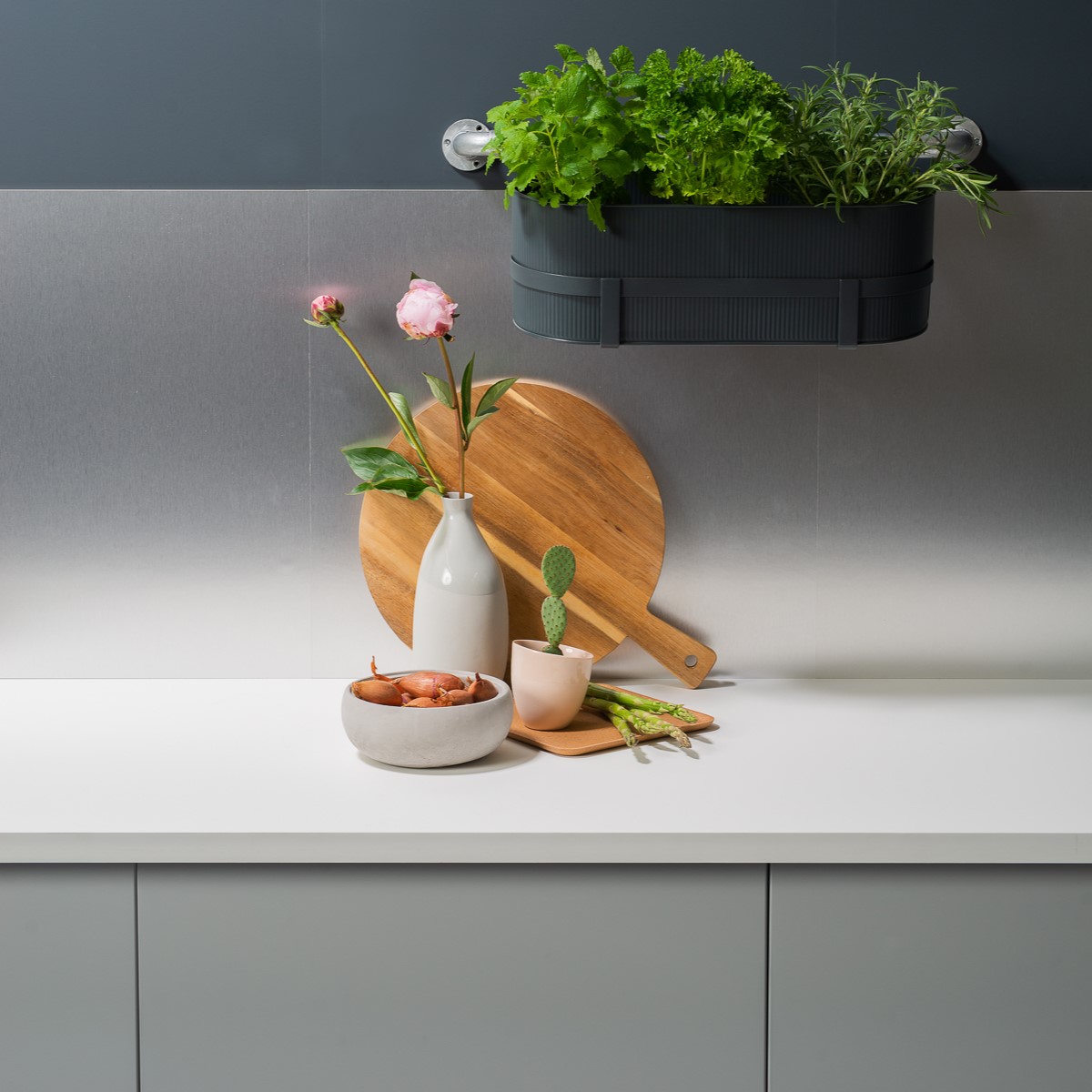 Benkeplate Fibo Laminat F 528 SM White